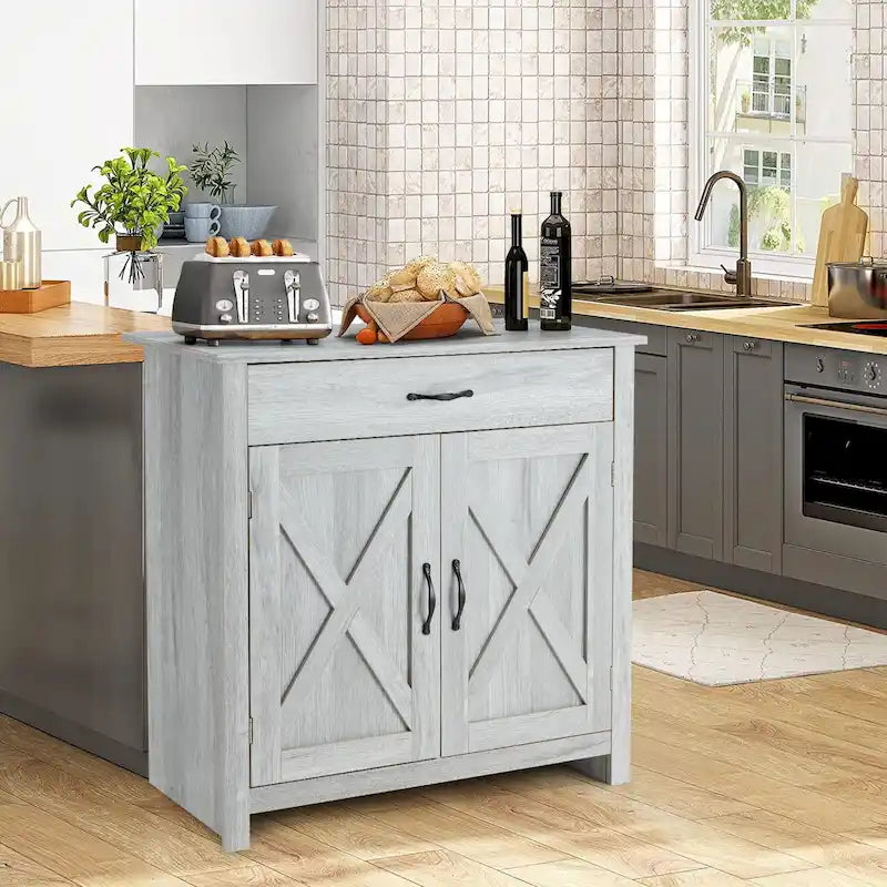 Kitchen Sideboard Buffet Cabinet Entryway Cupboard Server
