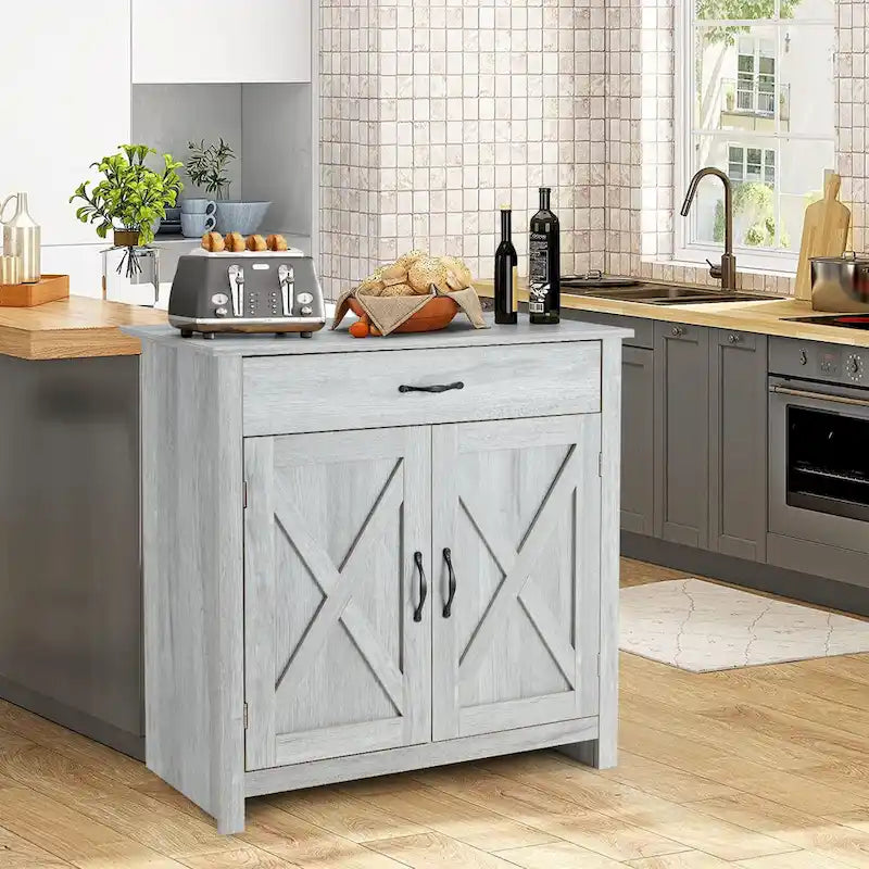 Kitchen Sideboard Buffet Cabinet Entryway Cupboard Server