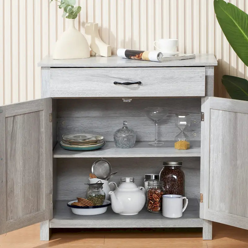 Kitchen Sideboard Buffet Cabinet Entryway Cupboard Server
