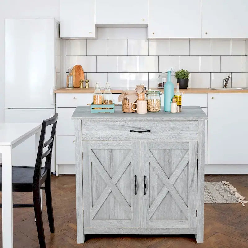 Kitchen Sideboard Buffet Cabinet Entryway Cupboard Server