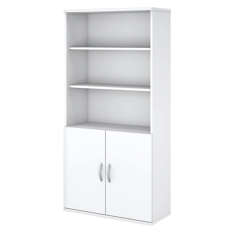 5 Shelf Bookcase with Doors by B