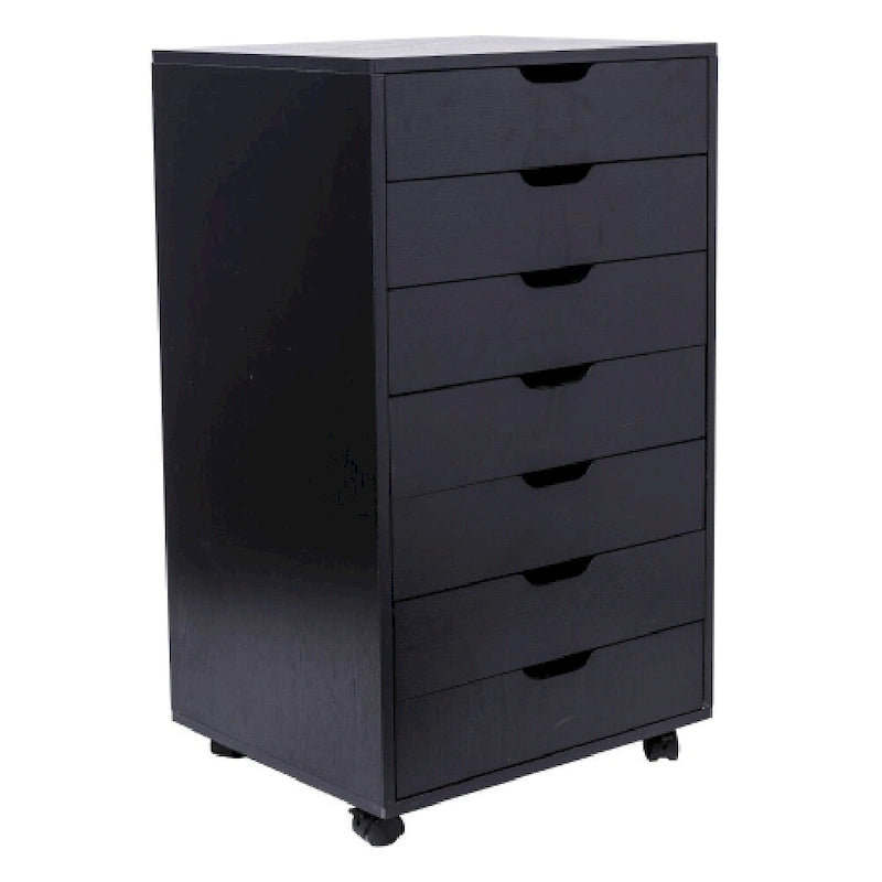 Wood Filing Cabinet Mobile Storage File Cabinet
