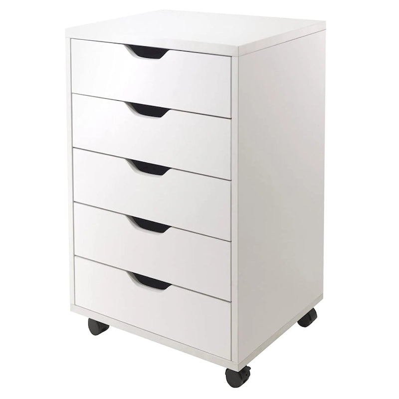 Wood Filing Cabinet Mobile Storage File Cabinet