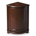 HomeRoots 23 Dark Brown Standard Accent Cabinet - 22.75
