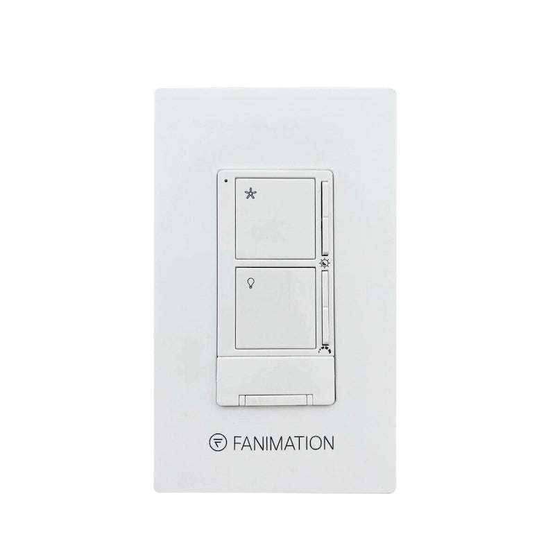 Fanimation WT503 Ceiling Fan Wall Control - Fan Speeds and Color