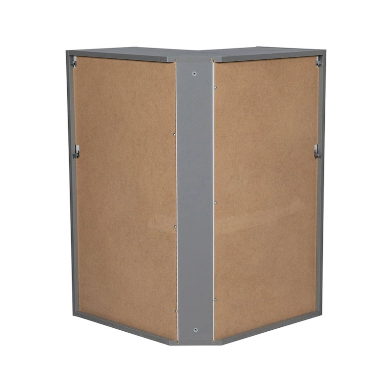 24 x 42 Wall Easy Reach-Double Door-Grey - 24 x 42 x 12