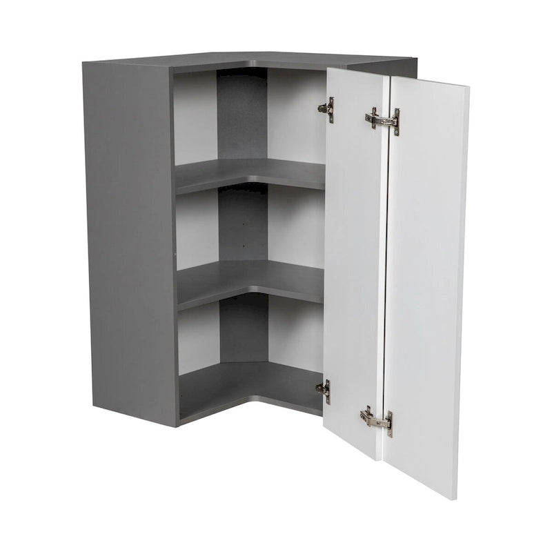 24 x 42 Wall Easy Reach-Double Door-Grey - 24 x 42 x 12