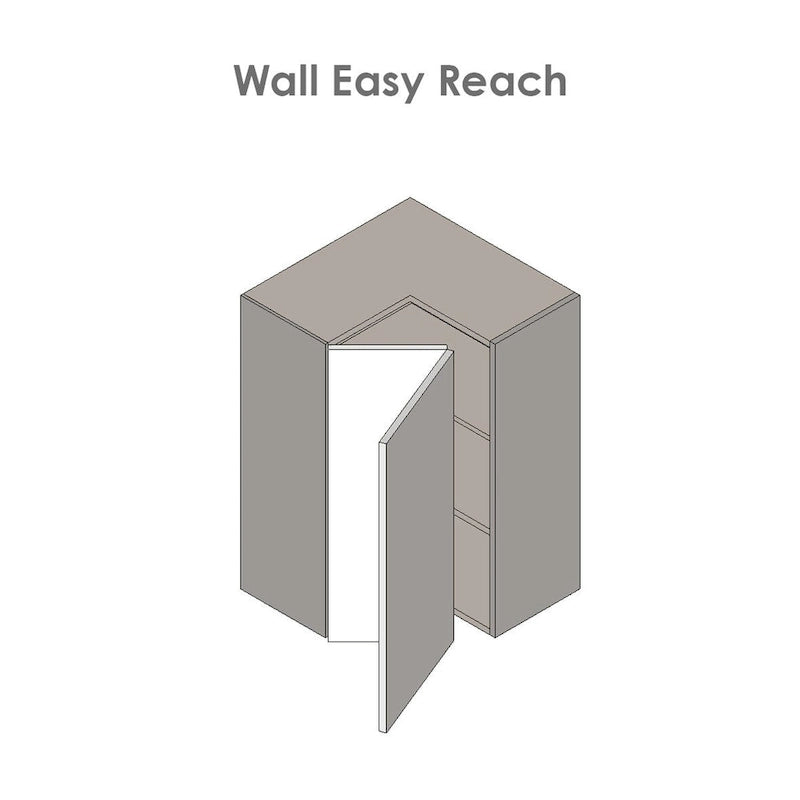 24 x 42 Wall Easy Reach-Double Door-Grey - 24 x 42 x 12