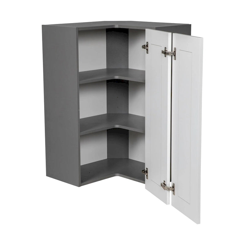 24 x 42 Wall Easy Reach-Double Door-Grey - 24 x 42 x 12