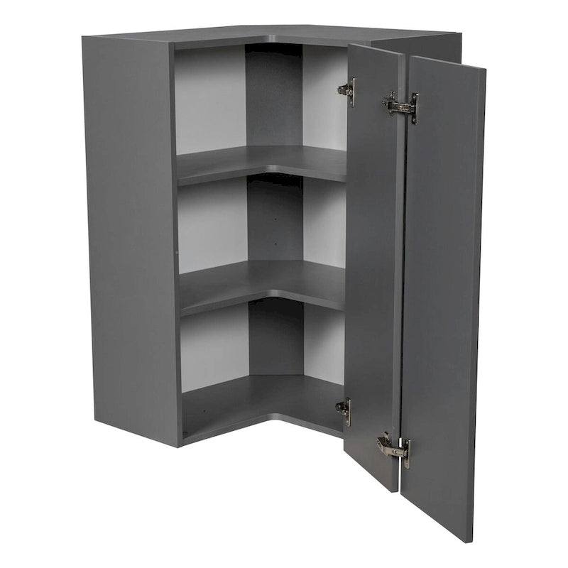 24 x 42 Wall Easy Reach-Double Door-Grey - 24 x 42 x 12