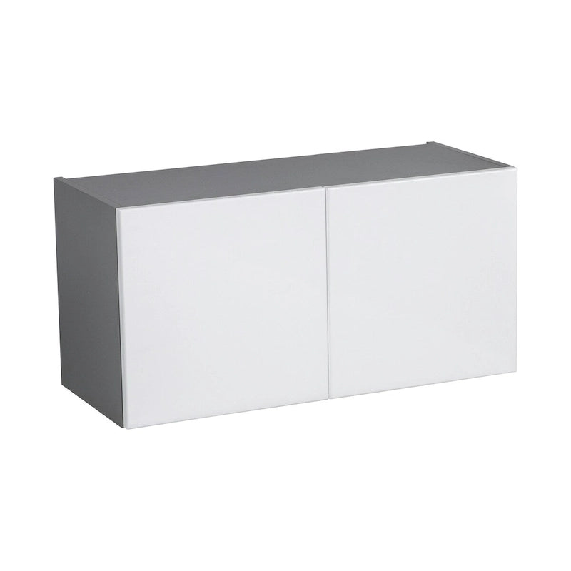 30 x 18 Wall Cabinet-Double Door-Grey - 30 x 18 x 12