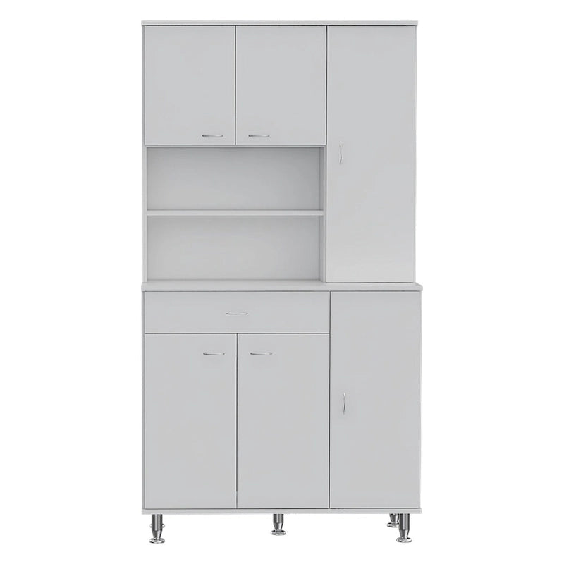 Kitchen Pantry for Kitchen, Dining Room,Living Room, White