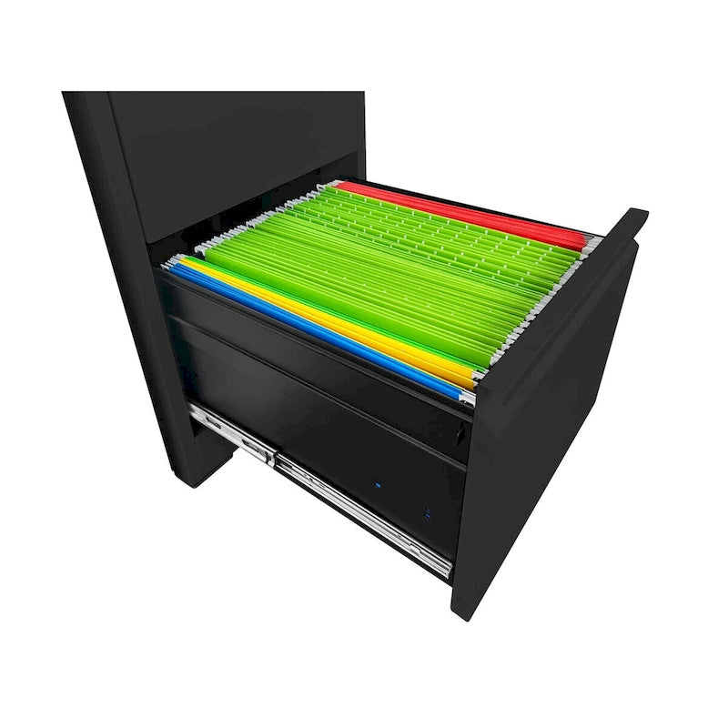 3 Drawer Metal Vertical File Cabinet with Lock Office Home Steel Vertical File Cabinet for A4 Legal/Letter Size3
