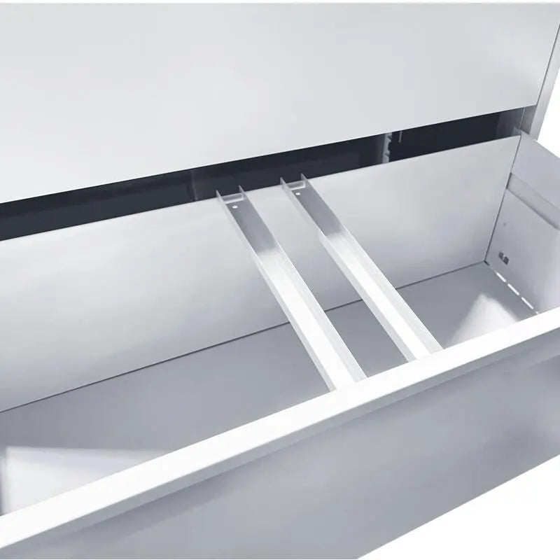 4 Drawer Metal Filing Cabinet with Lock, Legal/Letter/A4/F4 Size