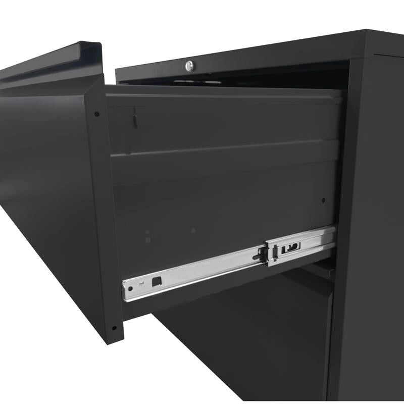 4 Drawer Metal Filing Cabinet with Lock, Legal/Letter/A4/F4 Size