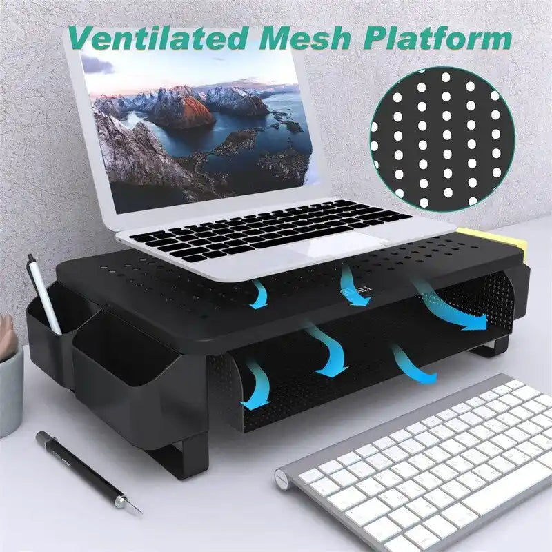 Monitor Stand with Storage