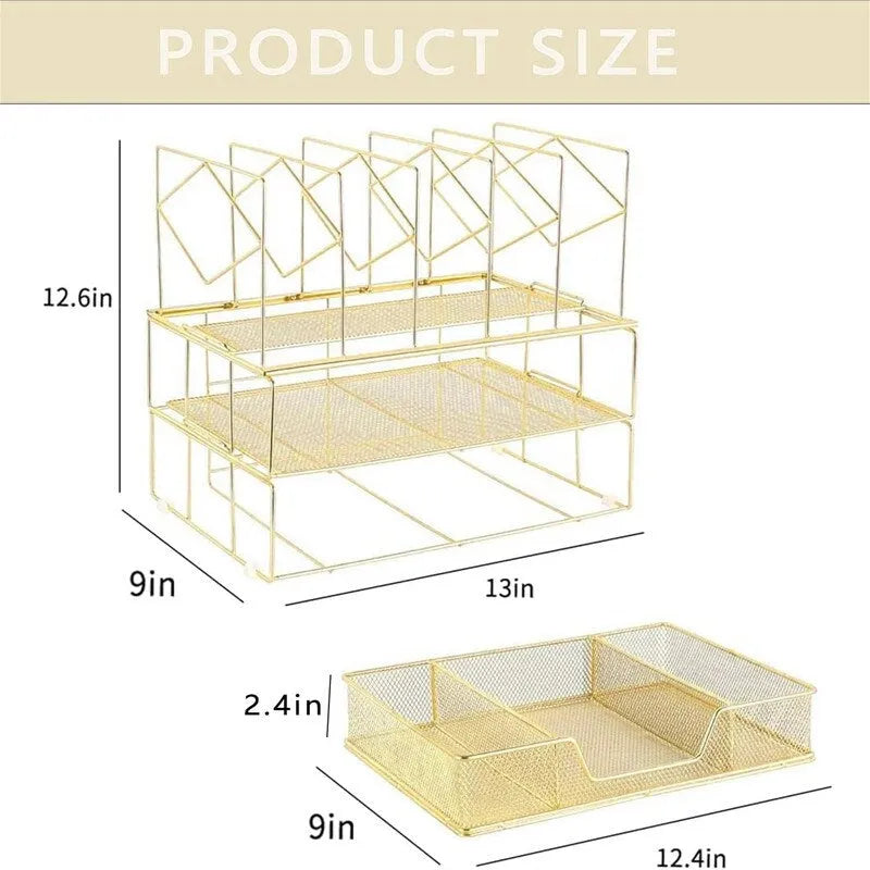 Desk Organizers and Accessories - 12.99D x 9.06W x 11.62H