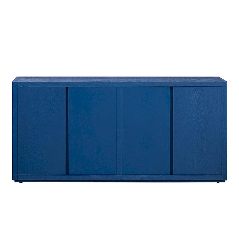 Distinctive Features of a Four-Door Cabinet Sideboard with Ash Veneer suitable for Hallway, Entryway, Living Room