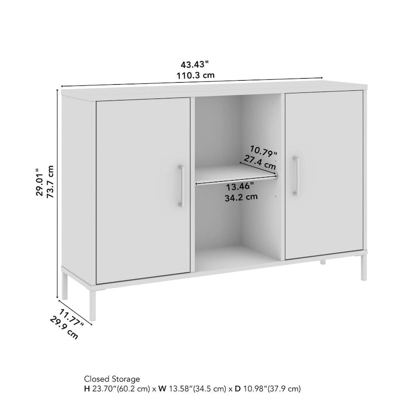 Storage Cabinet with Doors by