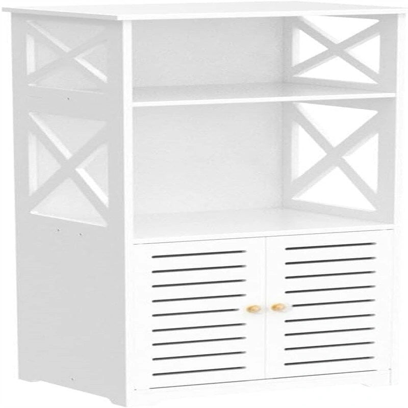 Bathroom Floor Storage Cabinet - 8.6D x 11.8W x 29.5H