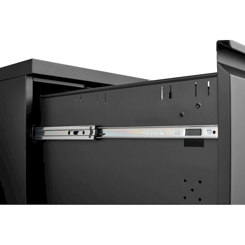 2 Drawer File Cabinet with Lock,Metal Under Desk Rolling Filing Cabinet fits Letter/Legal/A4 Size,Mobile Filing Cabinet