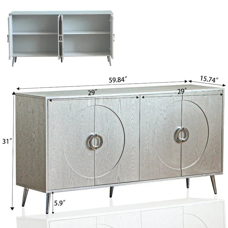 Modern Storage Cabinet,for Living Room,Entryway,Hallway